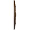 Ekena Millwork Flower Ceiling Medallion (Fits Canopies up to 3 7/8"), 27"OD x 1 1/8"P, Root Beer Crackle CM27FLRBC - alternate 3